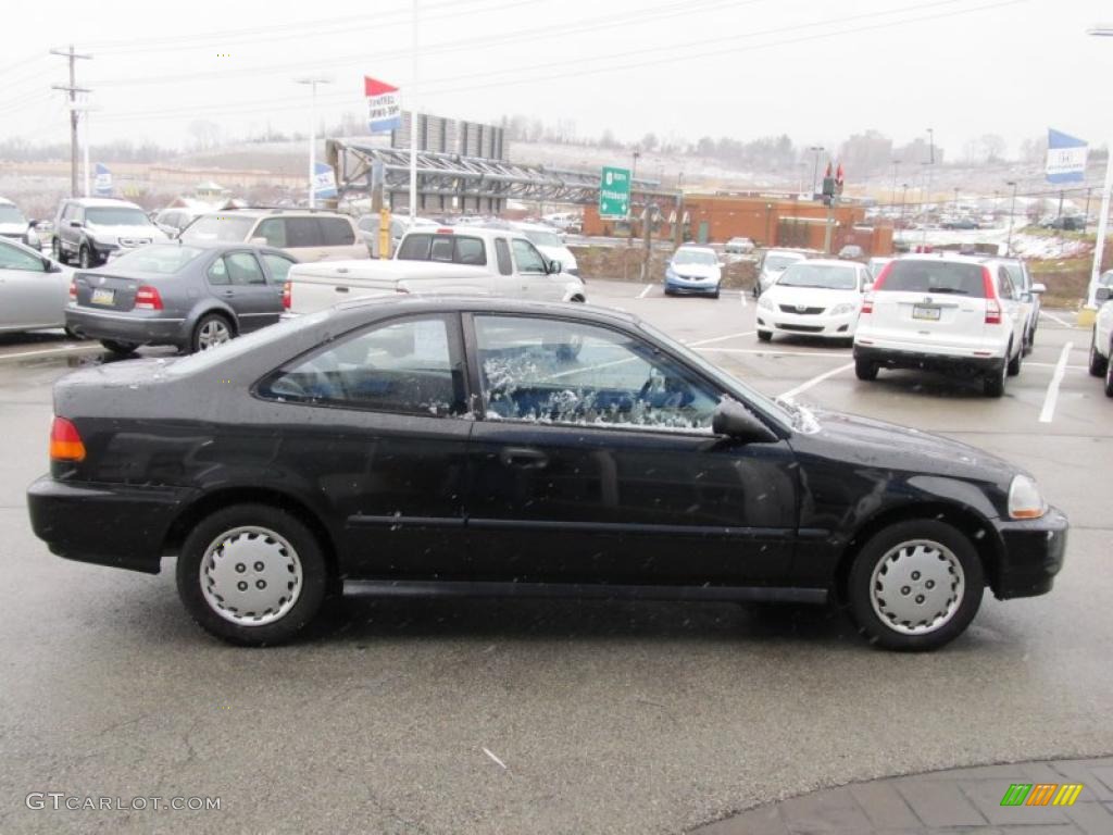 1997 Black Pearl Metallic Honda Civic DX Coupe 40820650 Photo 7