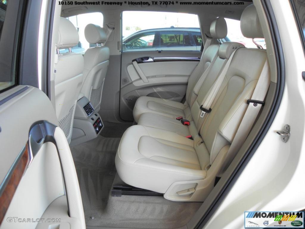 Cardamom Beige Interior 2008 Audi Q7 4.2 Premium quattro Photo #40863757