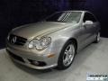 2003 Pewter Silver Metallic Mercedes-Benz CLK 55 AMG Coupe  photo #2