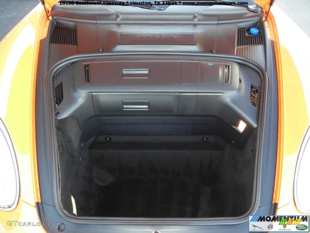 2008 Boxster S Limited Edition - Orange / Black w/ Alcantara Seat Inlay photo #12