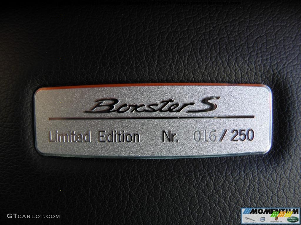 2008 Boxster S Limited Edition - Orange / Black w/ Alcantara Seat Inlay photo #30
