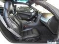 Ebony 2009 Chevrolet Corvette Coupe Interior Color