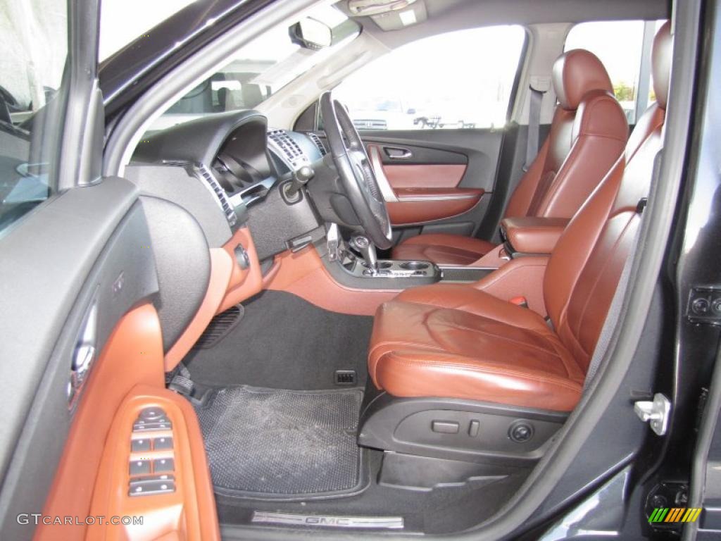 Brick Interior 2007 GMC Acadia SLT Photo #40866817