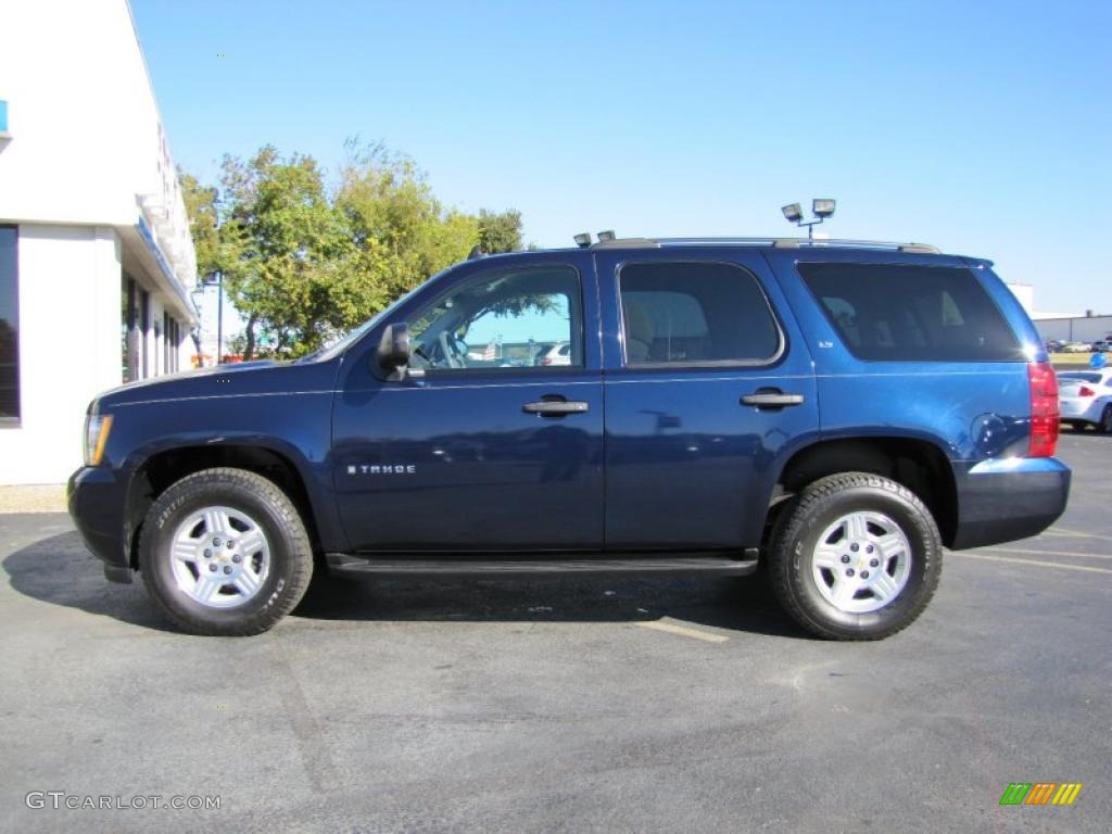 Dark Blue Metallic 2007 Chevrolet Tahoe LS Exterior Photo #40866948