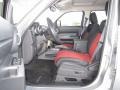 Dark Slate Gray/Red 2007 Dodge Nitro R/T Interior Color
