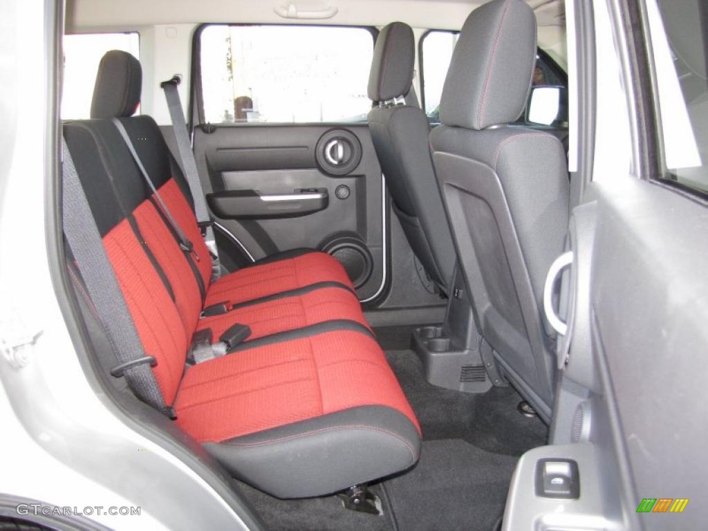 Dark Slate Gray/Red Interior 2007 Dodge Nitro R/T Photo #40867138