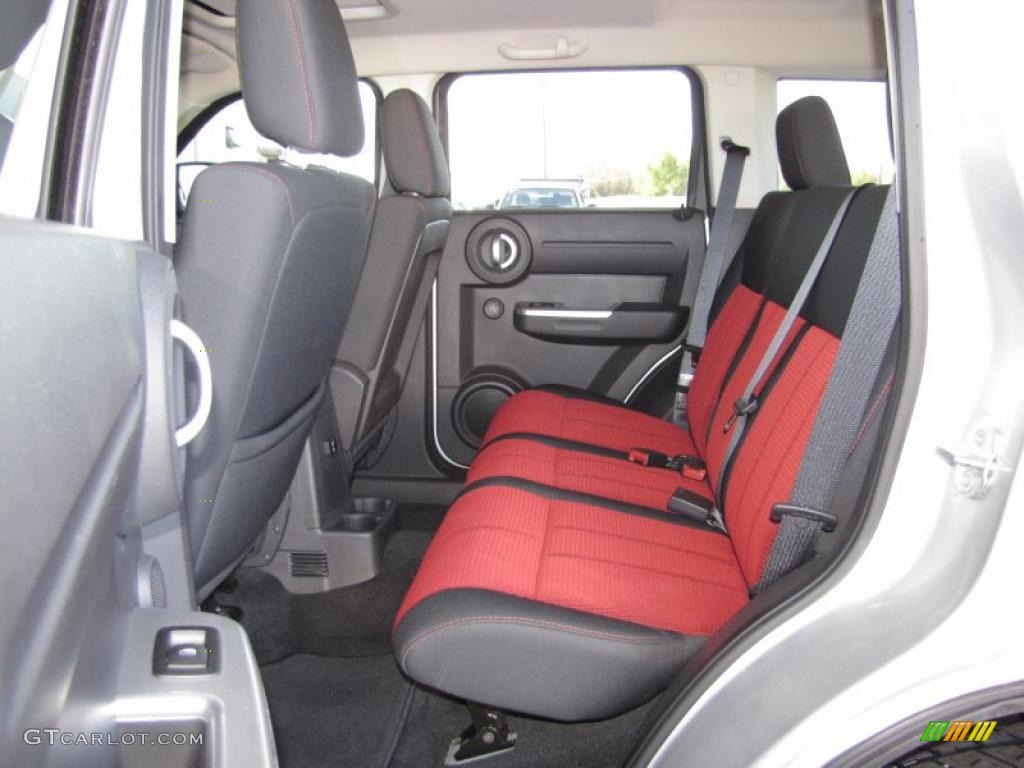 Dark Slate Gray/Red Interior 2007 Dodge Nitro R/T Photo #40867147