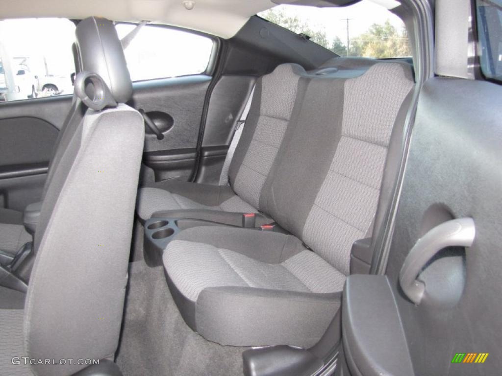 Black Interior 2007 Saturn ION 2 Quad Coupe Photo #40867335
