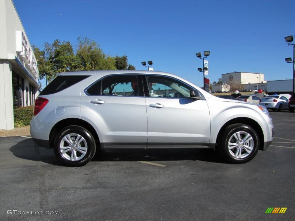 Silver Ice Metallic 2011 Chevrolet Equinox LS Exterior Photo #40867459