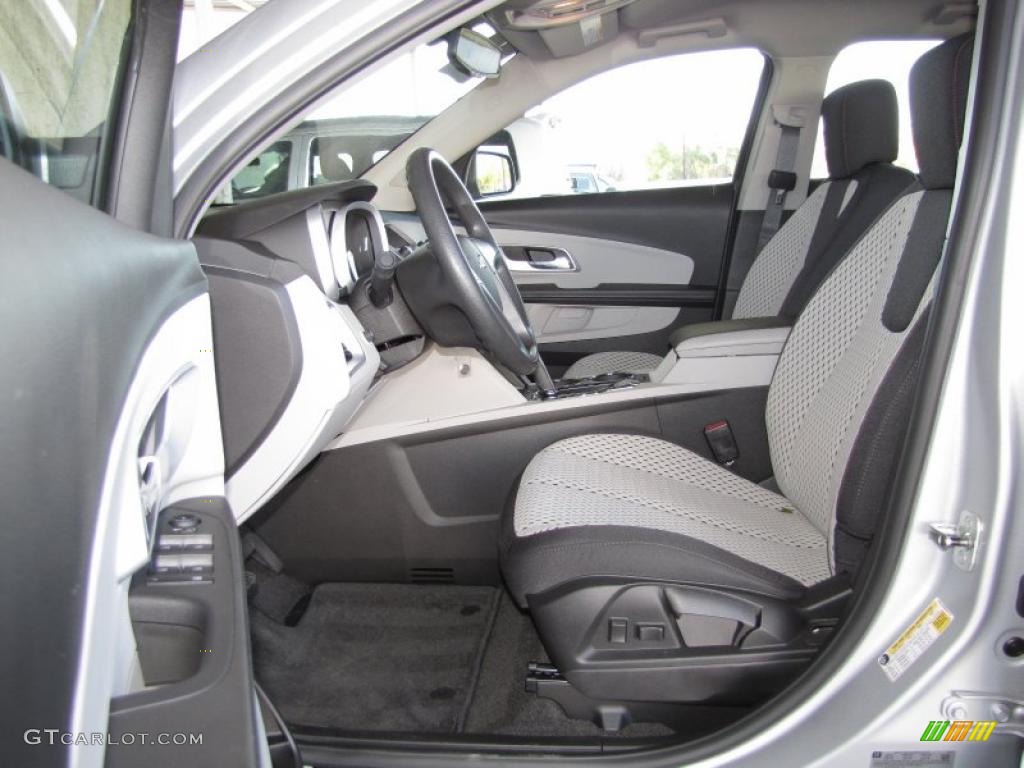 Light Titanium/Jet Black Interior 2011 Chevrolet Equinox LS Photo #40867467
