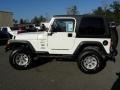 2000 Stone White Jeep Wrangler Sport 4x4  photo #4