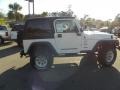 2000 Stone White Jeep Wrangler Sport 4x4  photo #11