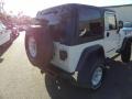 2000 Stone White Jeep Wrangler Sport 4x4  photo #12