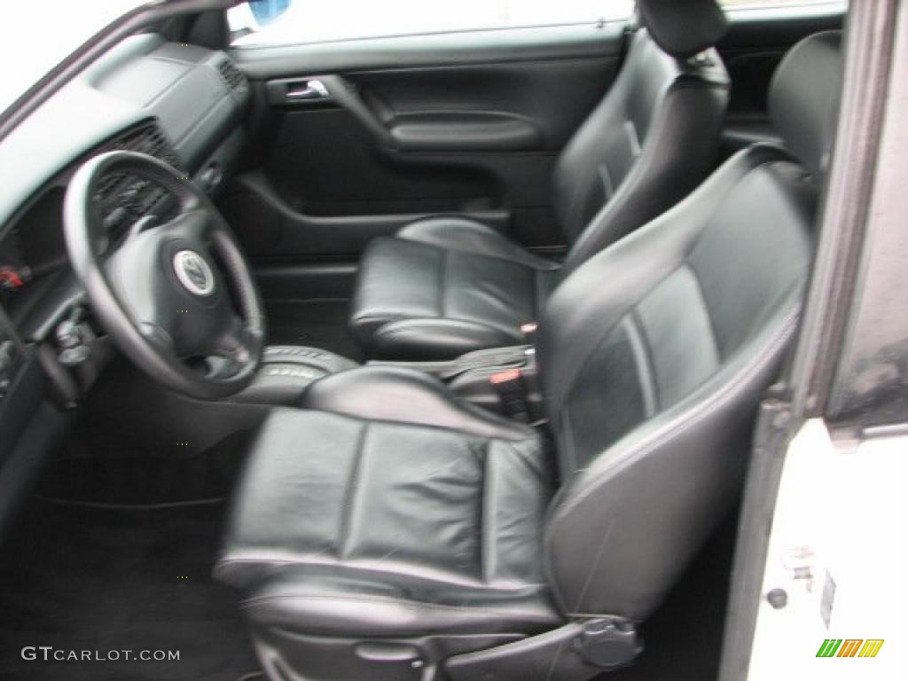 2001 Cabrio GLX - Cool White / Black photo #8
