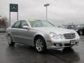 2008 Iridium Silver Metallic Mercedes-Benz E 320 BlueTEC Sedan  photo #3