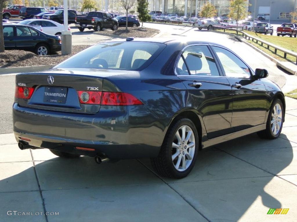 2008 TSX Sedan - Carbon Gray Pearl / Parchment photo #5