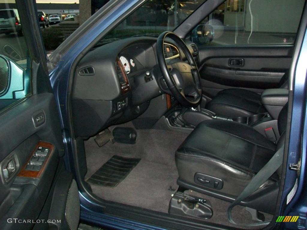2001 Pathfinder LE 4x4 - Bayshore Blue Metallic / Charcoal photo #11