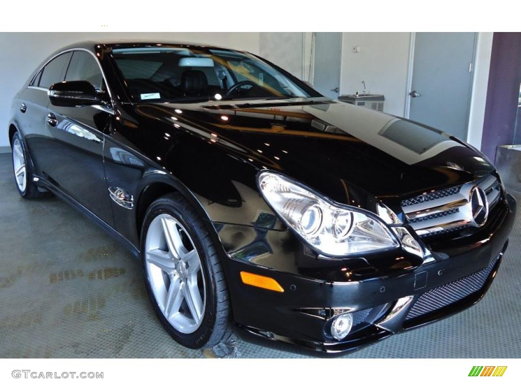 Black 2009 Mercedes-Benz CLS 550 Exterior Photo #40869366