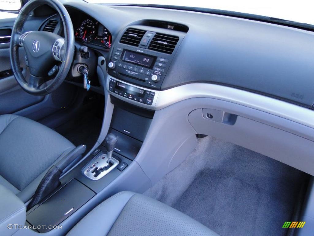 2008 TSX Sedan - Carbon Gray Pearl / Parchment photo #21