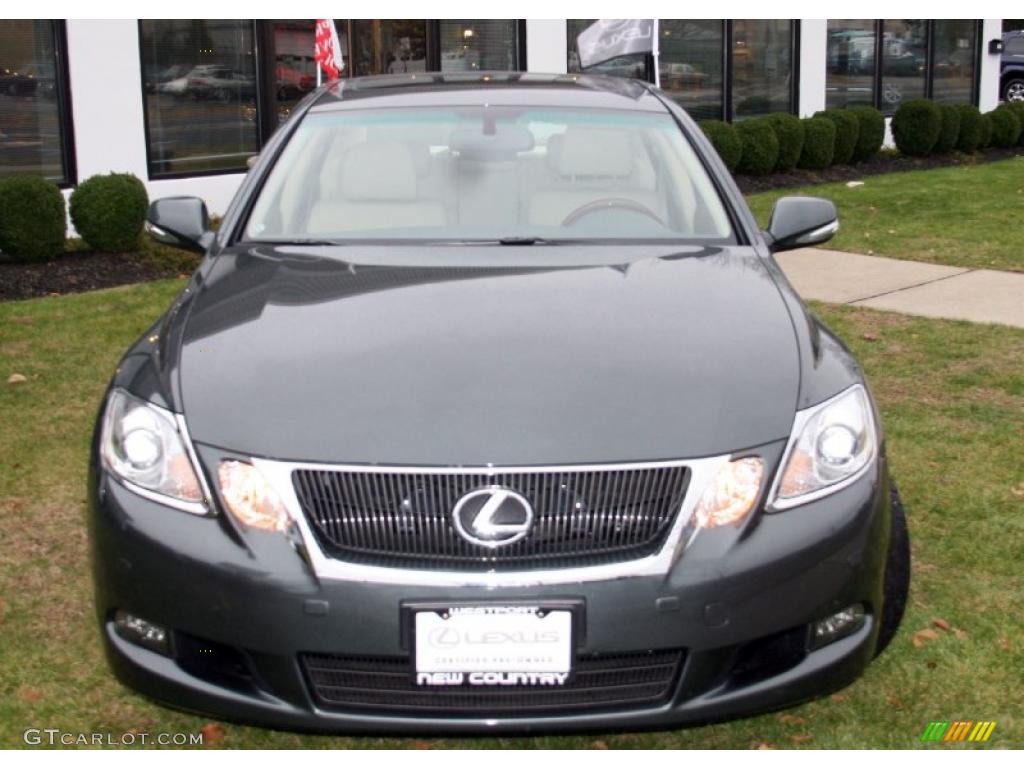 2008 GS 350 AWD - Verdegris Green Mica / Cashmere photo #2