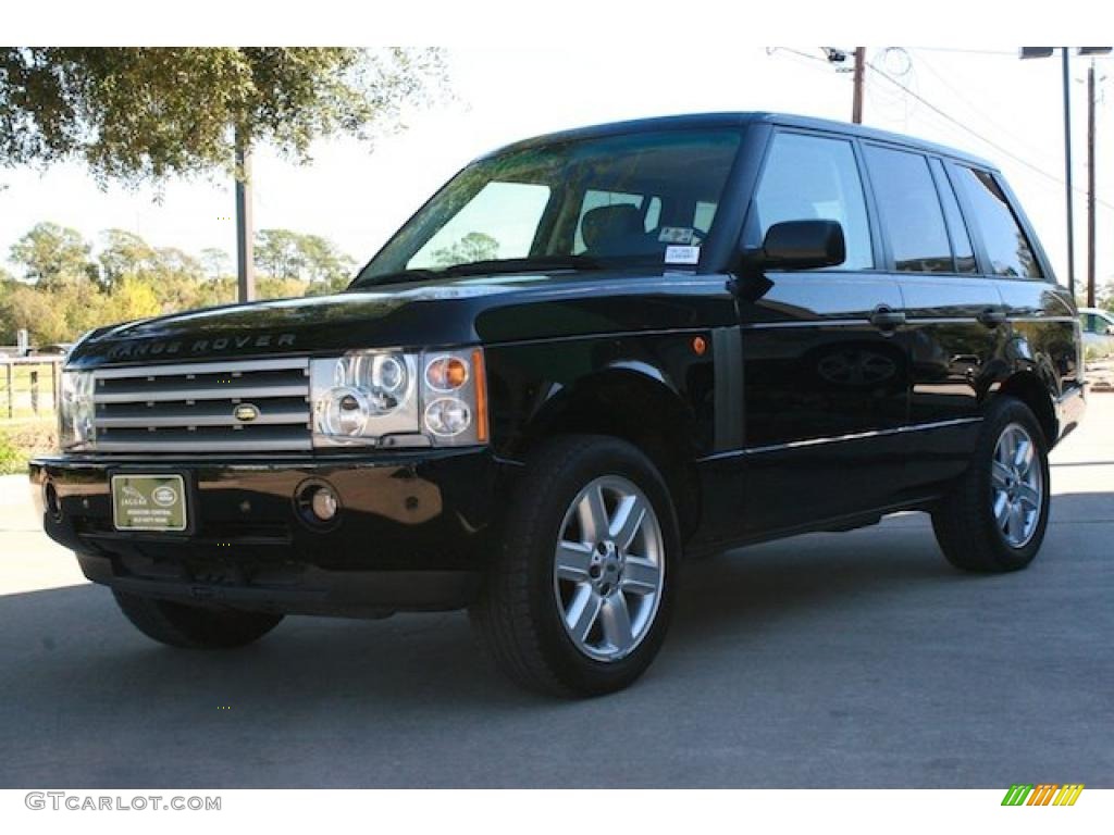 2003 Range Rover HSE - Java Black Metallic / Charcoal/Jet Black photo #2