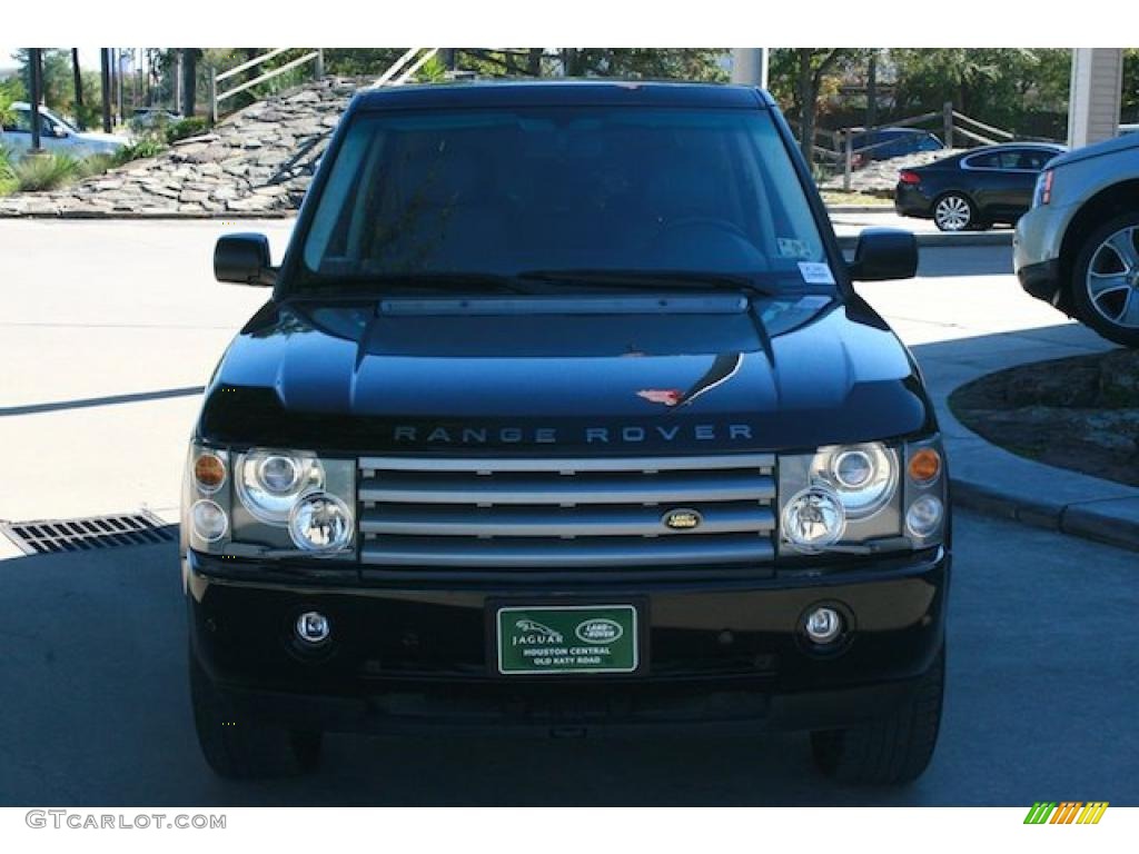 2003 Range Rover HSE - Java Black Metallic / Charcoal/Jet Black photo #6