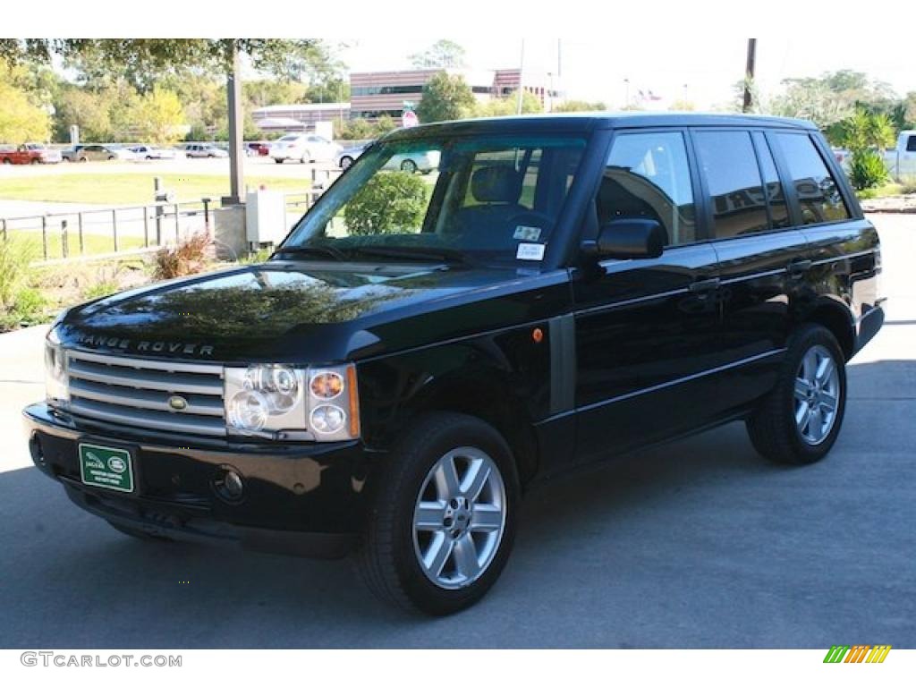2003 Range Rover HSE - Java Black Metallic / Charcoal/Jet Black photo #7