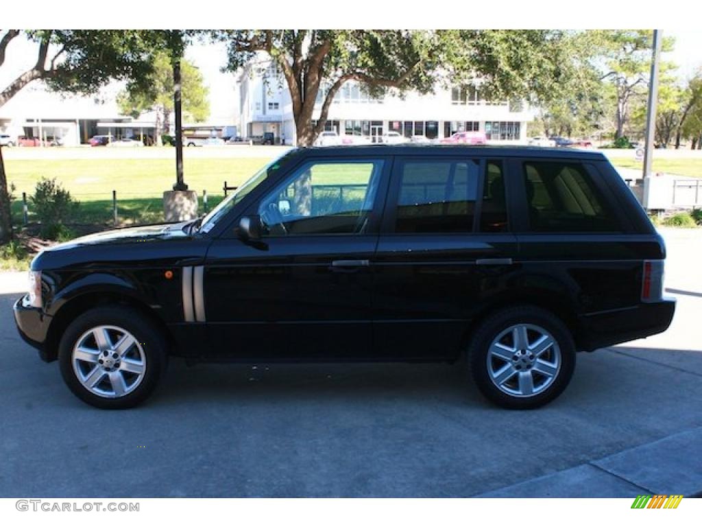 2003 Range Rover HSE - Java Black Metallic / Charcoal/Jet Black photo #8