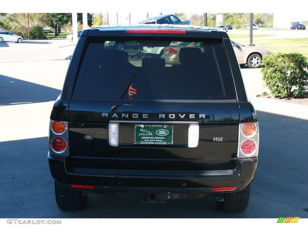 2003 Range Rover HSE - Java Black Metallic / Charcoal/Jet Black photo #11