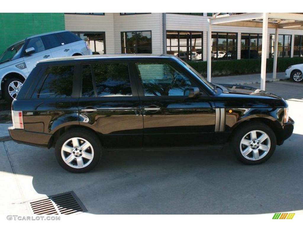 2003 Range Rover HSE - Java Black Metallic / Charcoal/Jet Black photo #13