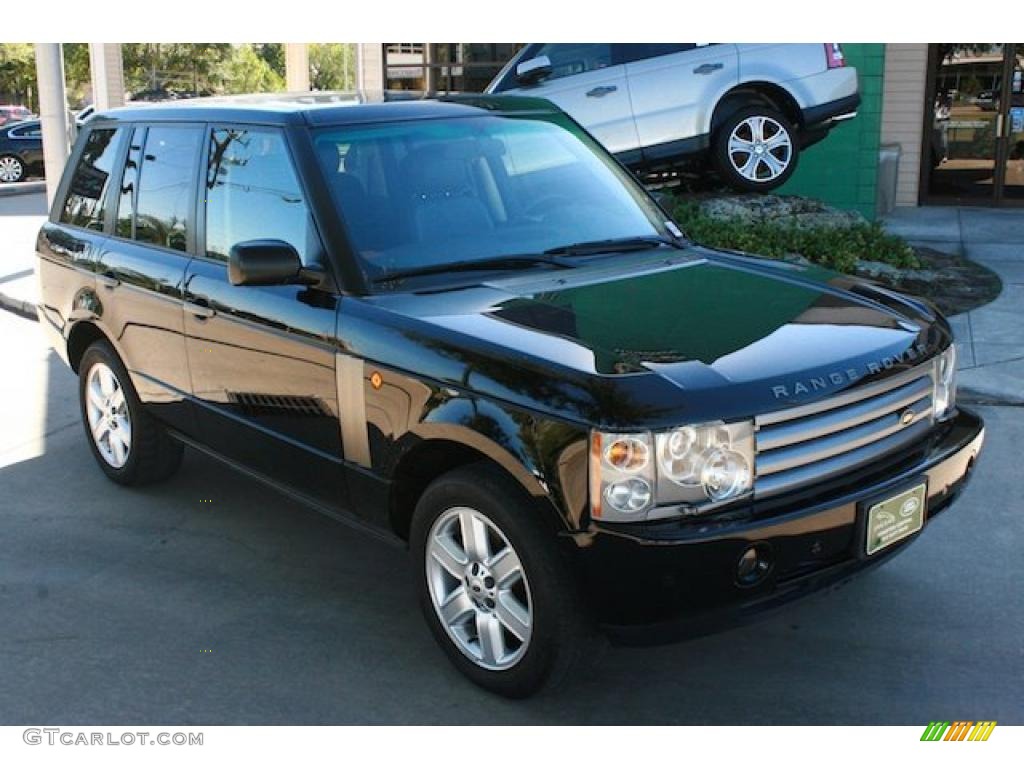 2003 Range Rover HSE - Java Black Metallic / Charcoal/Jet Black photo #14