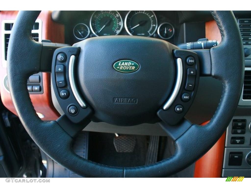 2003 Range Rover HSE - Java Black Metallic / Charcoal/Jet Black photo #15