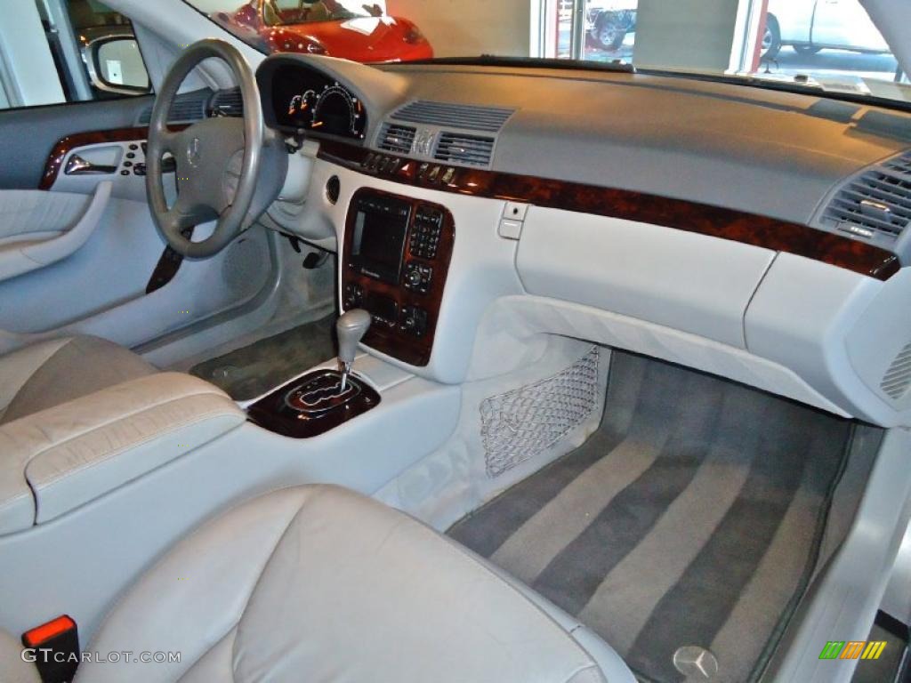 2002 Mercedes-Benz S 500 Sedan Ash Dashboard Photo #40870710