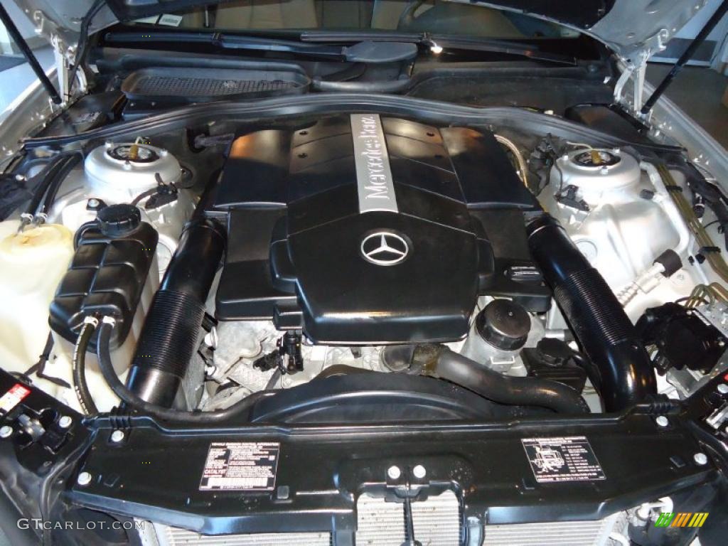 2002 Mercedes-Benz S 500 Sedan 5.0 Liter SOHC 24-Valve V8 Engine Photo #40871086