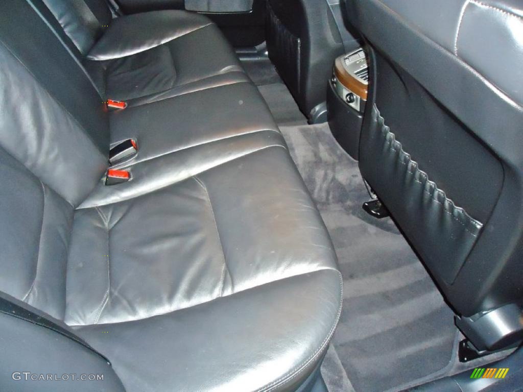 2004 7 Series 745i Sedan - Jet Black / Black/Black photo #44
