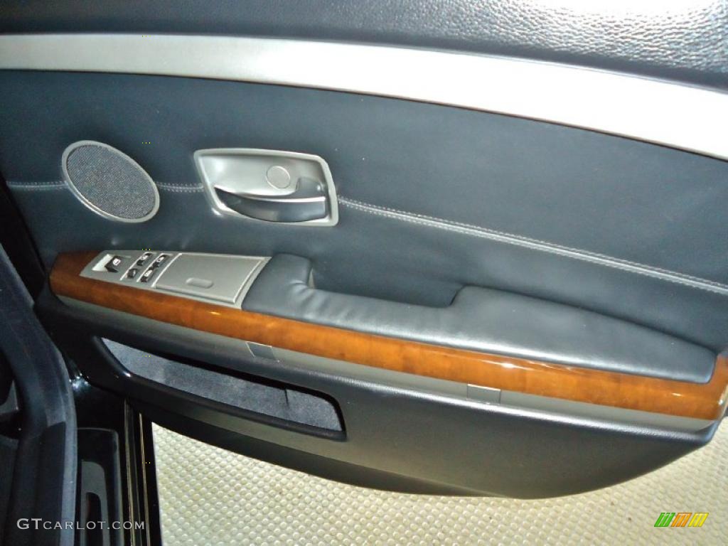 2004 7 Series 745i Sedan - Jet Black / Black/Black photo #45
