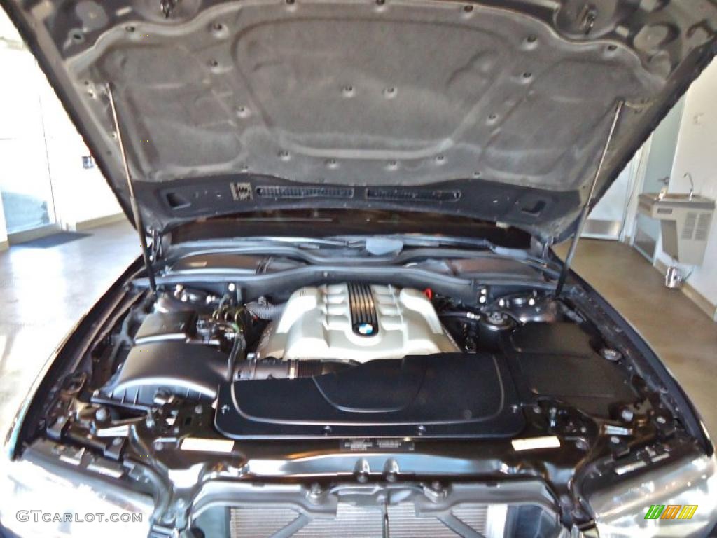 2004 7 Series 745i Sedan - Jet Black / Black/Black photo #52
