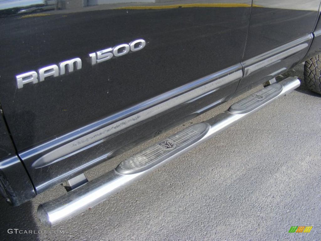 2006 Ram 1500 SLT Quad Cab 4x4 - Brilliant Black Crystal Pearl / Khaki Beige photo #10