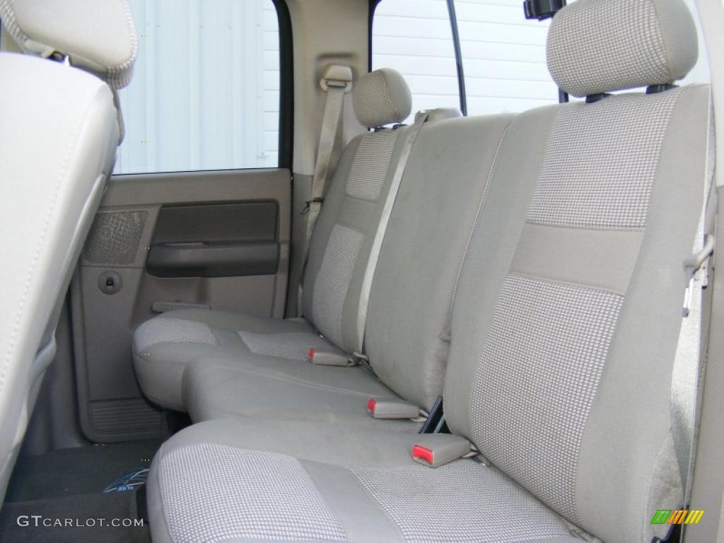 Khaki Beige Interior 2006 Dodge Ram 1500 SLT Quad Cab 4x4 Photo #40872510