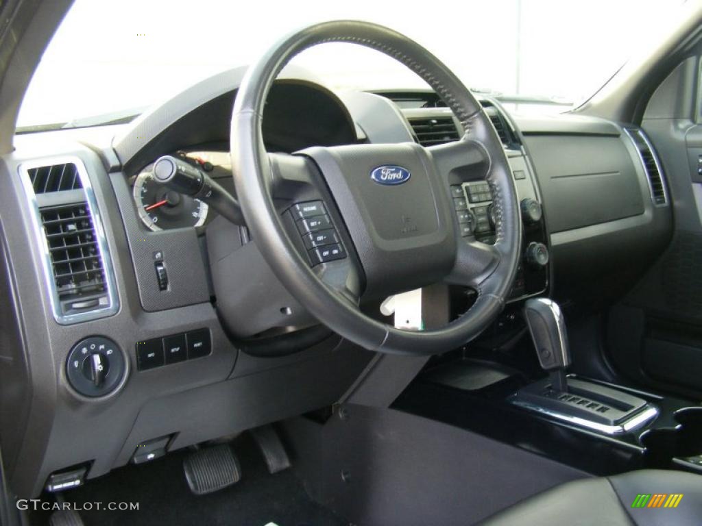 Charcoal Interior 2008 Ford Escape Limited 4wd Photo