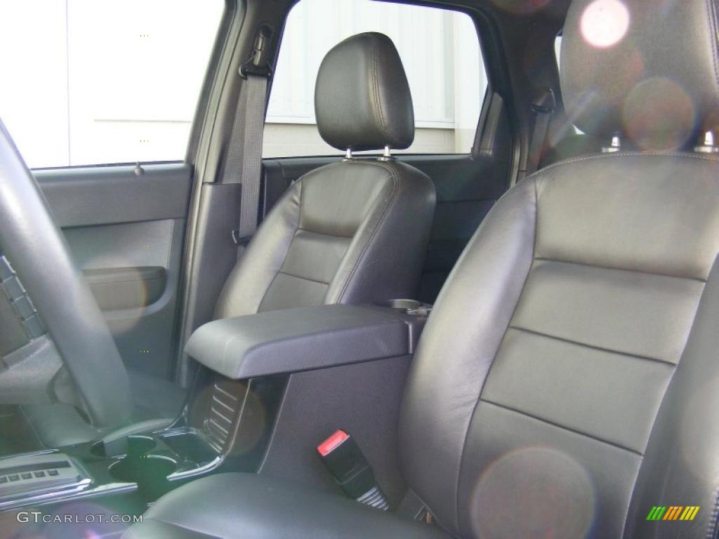 Charcoal Interior 2008 Ford Escape Limited 4WD Photo #40873666