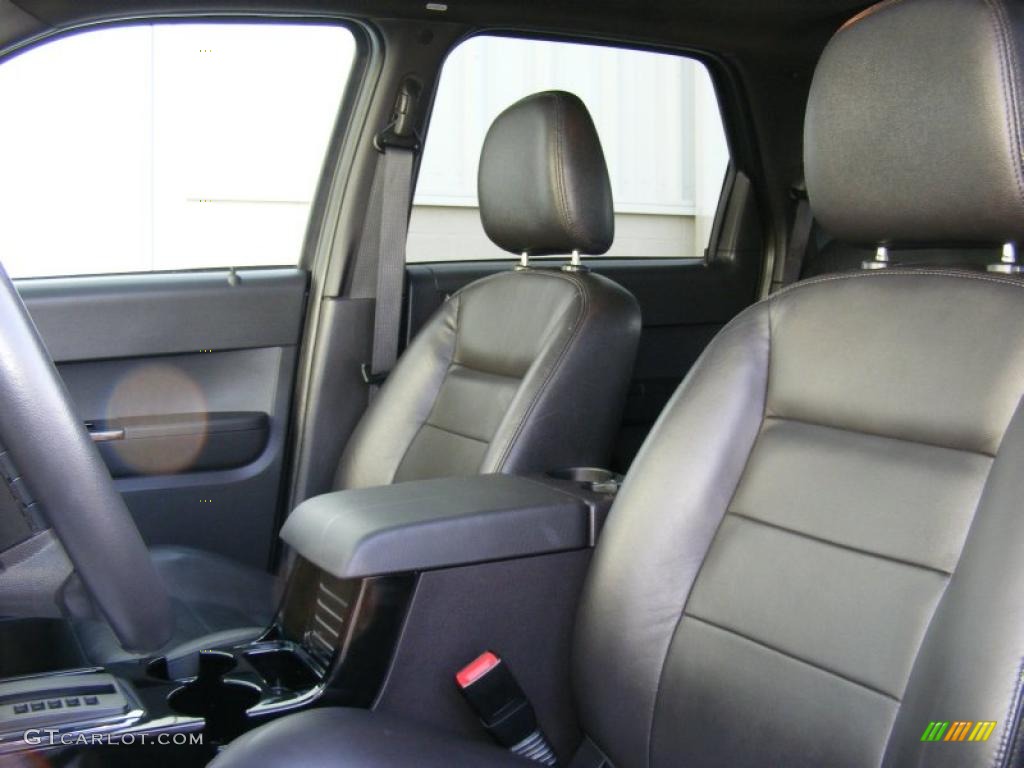Charcoal Interior 2008 Ford Escape Limited 4WD Photo #40873682