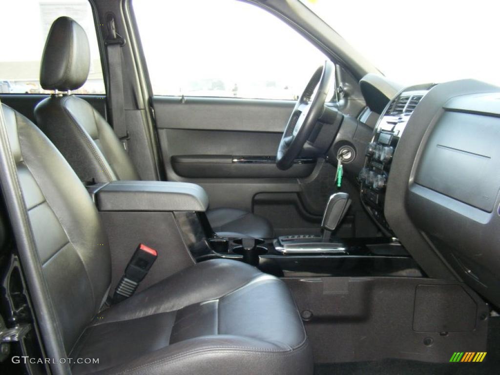 Charcoal Interior 2008 Ford Escape Limited 4WD Photo #40873790