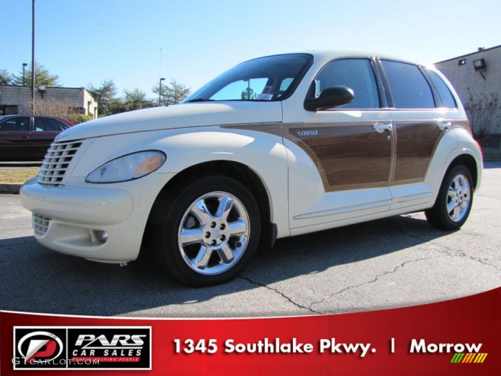 2004 PT Cruiser Limited - Cool Vanilla / Dark Slate Gray photo #1