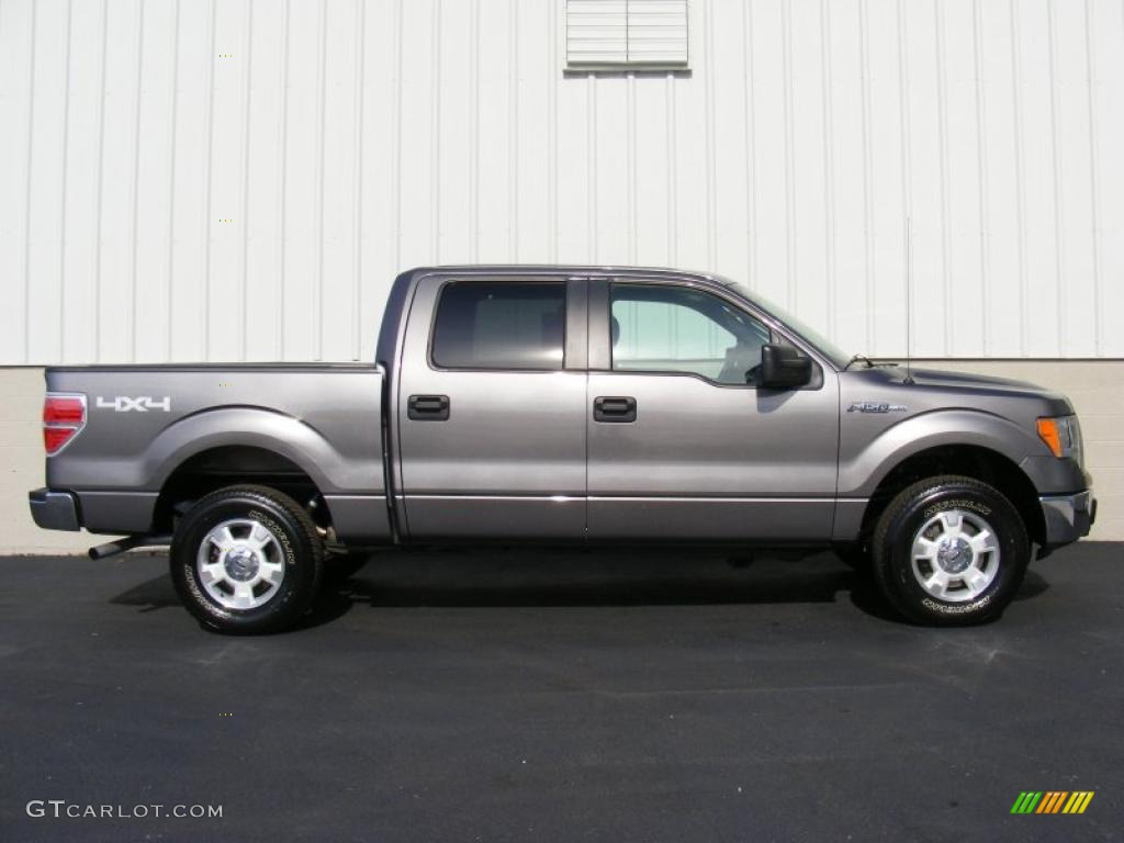 Sterling Grey Metallic 2010 Ford F150 XLT SuperCrew 4x4 Exterior Photo #40876290