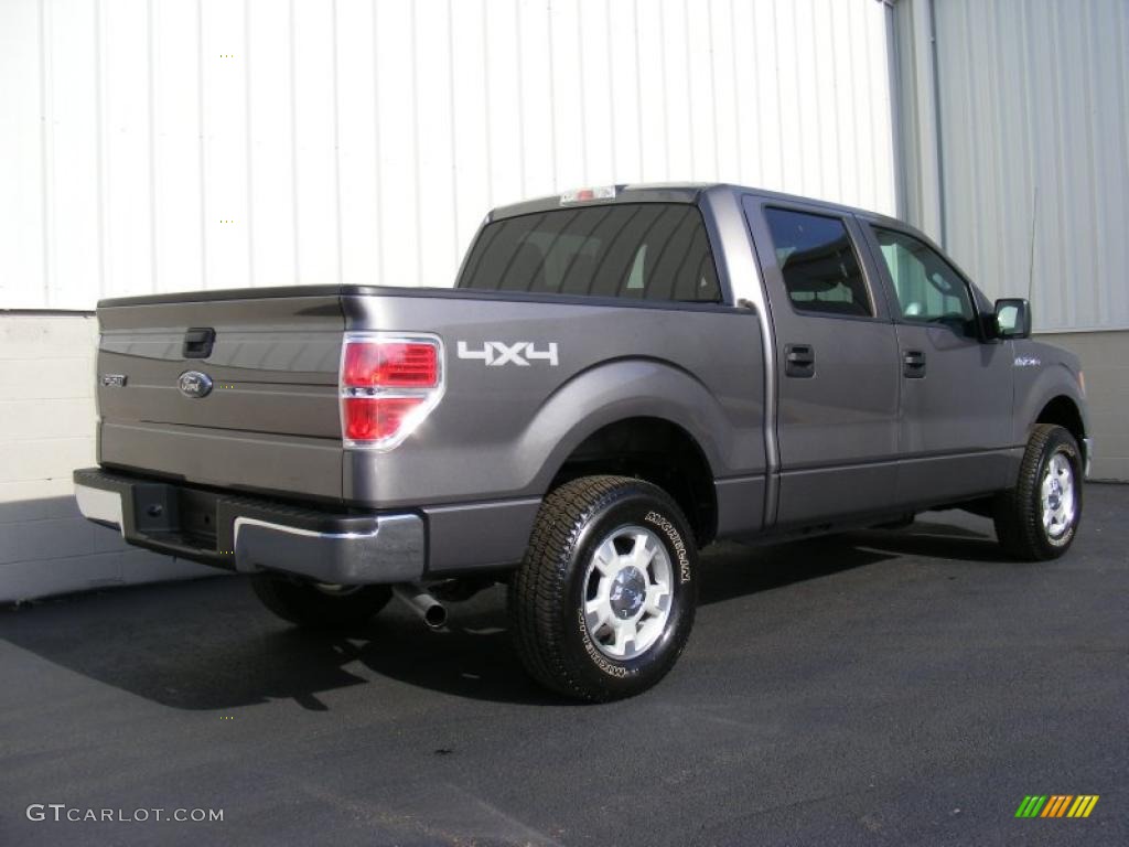 Sterling Grey Metallic 2010 Ford F150 XLT SuperCrew 4x4 Exterior Photo #40876302