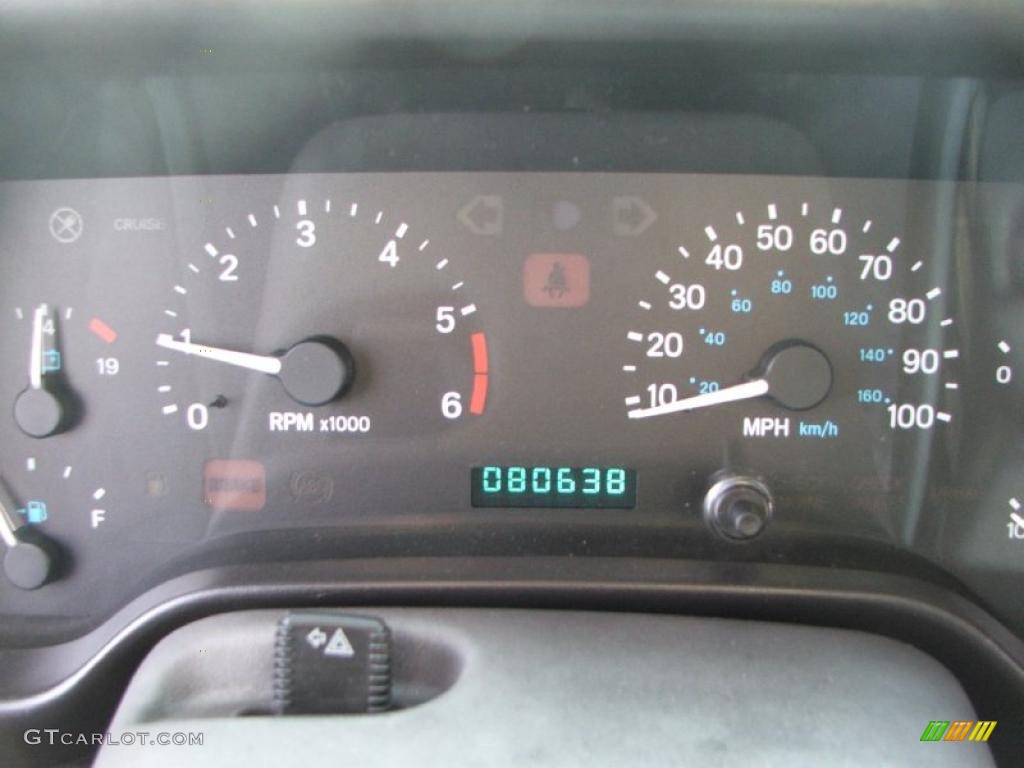 1999 Jeep Wrangler SE 4x4 Gauges Photo #40876322