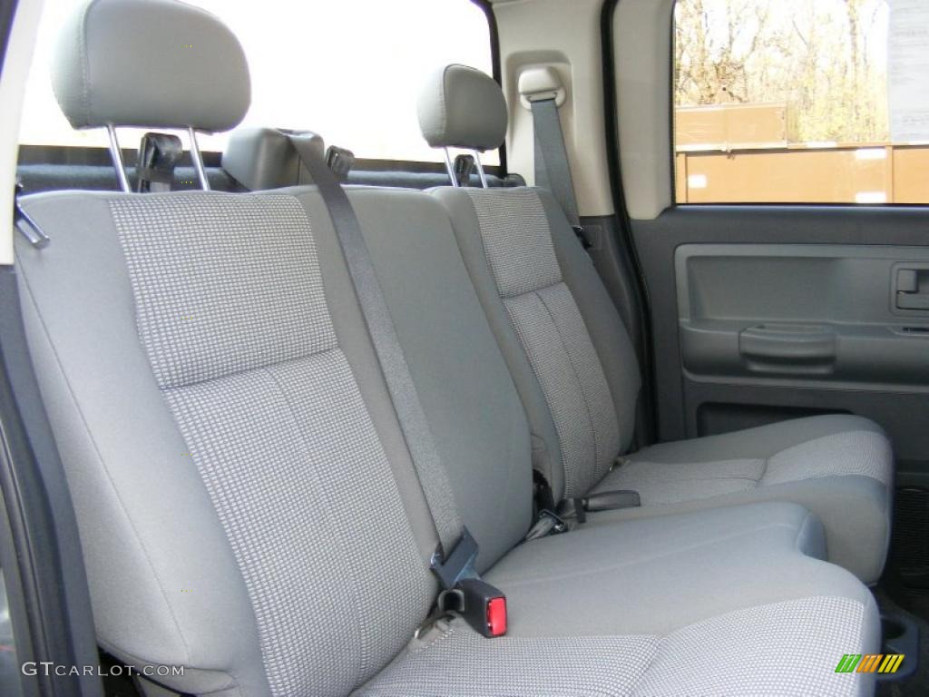Dark Slate Gray/Medium Slate Gray Interior 2010 Dodge Dakota Big Horn Crew Cab 4x4 Photo #40877210