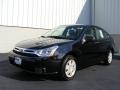 2008 Black Ford Focus S Sedan  photo #1