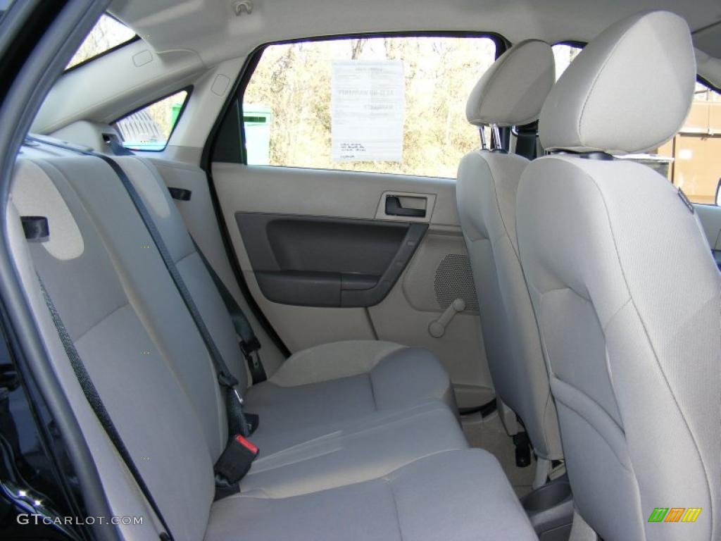 Medium Stone Interior 2008 Ford Focus S Sedan Photo #40877842